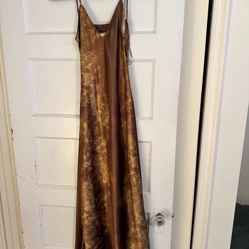 Zara Silk Maxi Dress